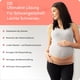 thumbnail image 2 of Rawiri Nu Momz Bandas para el vientre de maternidad para mujeres embarazadas - Banda de soporte para el vientre durante el embarazo para aliviar el dolor de cadera, espalda y pélvico, ultrasuave y, 2 of 5