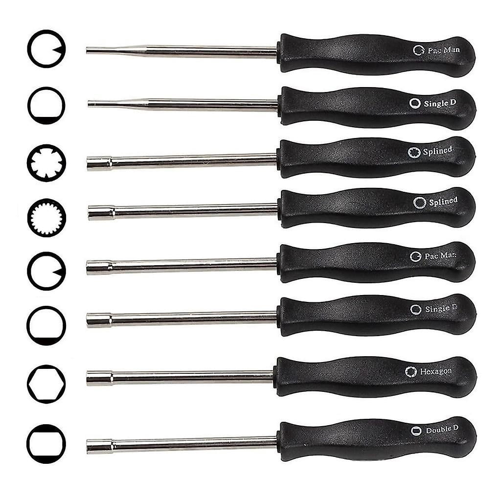 Jinsinto 8 Different Carburetor Screwdrivers, Carburetor Adjustment Tool Set