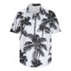 thumbnail image 5 of Blusa y camisa de manga corta con cuello vuelto Camisa casual para hombre Camisa de bolos vintage de manga corta Camisas de verano de playa cubana Camisa con botones Blusa para hombre Poliéster, 5 of 5