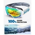 thumbnail image 4 of OutdoorMaster Ski Goggles with Cover Snowboard Snow Goggles OTG Anti-Fog for Men Women, 4 of 14