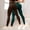 Brown, variant on 2-Pack Women's Yoga Pants, Textured Seamless High Waist Workout Leggings for Tummy Control & Booty Lifting, Running Fitness Pants for Gym and Casual Wear-Blackish Green