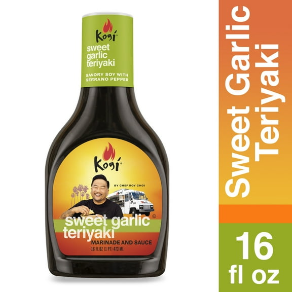 Kogi Sweet Garlic Teriyaki Marinade and Sauce 16 fl oz