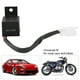 thumbnail image 4 of Señal de giro bombillas de señal de 2 pines luz intermitente ampliamente utilizada relé intermitente LED Hyper Flash para amantes de los coches para motocicletas ANGGREK Otros, 4 of 8