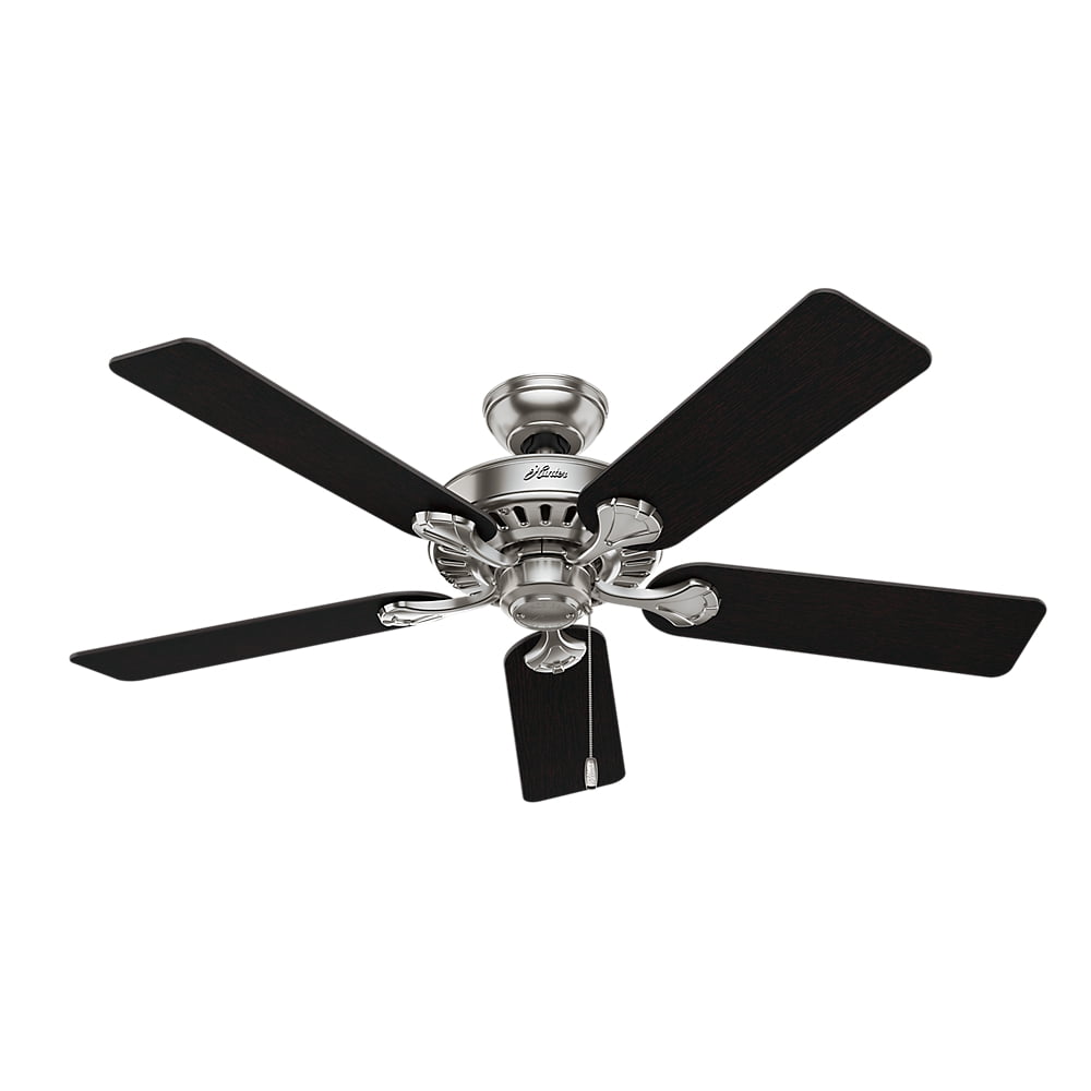 Hunter 52 Pro S Best Five Minute Fan Brushed Nickel Ceiling With Light Hunter 52 Pro S Best Five Minute Fan Brushed Nickel Ceiling With Light