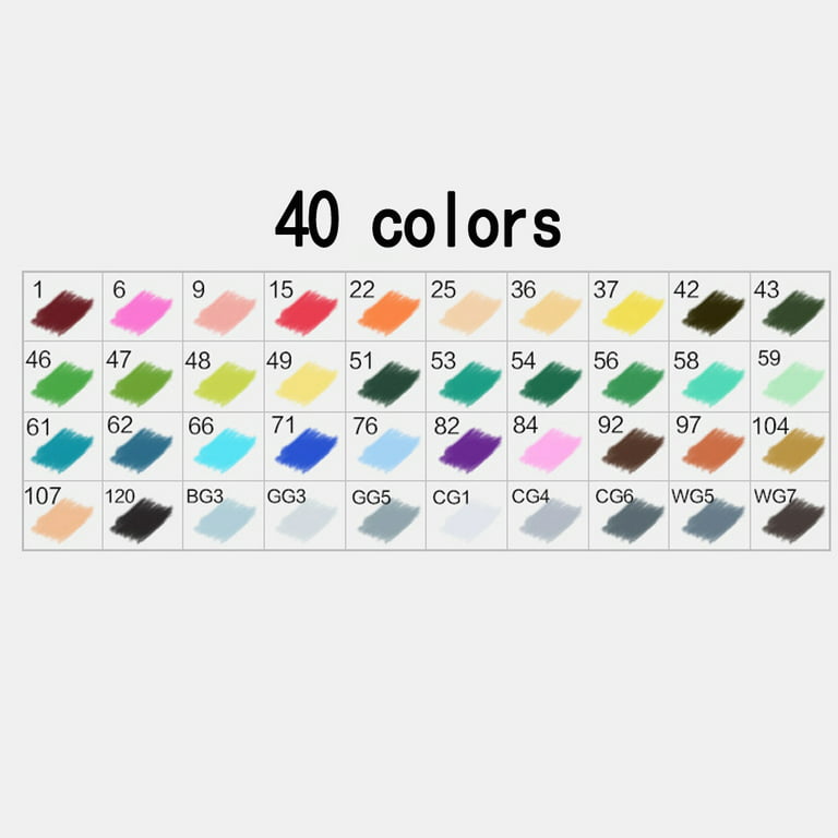 TouchFive Marker 80 Color Architecture Design Set