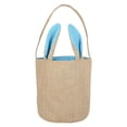 thumbnail image 1 of Gift Bag Gift Bag Adorable Rabbit Ear Jute Cookie Packaging Durable Easter Basket Burlap for Home, 1 of 6