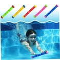 thumbnail image 2 of Palos de buceo para piscina, 5 uds., palo de buceo para piscina de entrenamiento subacuático para niños, juguete de natación colorido que se hunde, 2 of 5