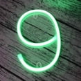 thumbnail image 4 of LINLIN Neon Sign, Letter Neon Signs Neon Alphabet Light Light Up LED Letters Lights Light Up Marquee Letters Lights Battery USB Green, 4 of 5