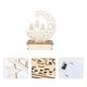 thumbnail image 3 of Moon Gifts Ramadan Ornaments Eid Lights Ramadan Mubarak Decorative Lights Wood Eid Mubarak Decorations, 3 of 3