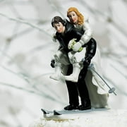 Weddingstar 8668 Winter Skiing Wedding Couple Figurine