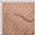 thumbnail image 3 of oneOone Viscose Chiffon Mandys Pink Fabric Geometric Sewing Fabric By The Yard Printed Diy Clothing Sewing Supplies 42 Inch Wide, 3 of 4