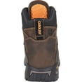 thumbnail image 3 of CAROLINA Men's 6" MIter Composite Toe External Metatarsal Guard Work Boot Dark Brown - CA5586, 3 of 6