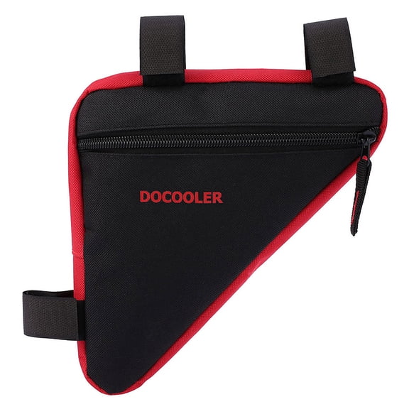 Durable Docooler Triangle Frame Bag for Cycling Carry Essentials, Blue/Green/Red/Black