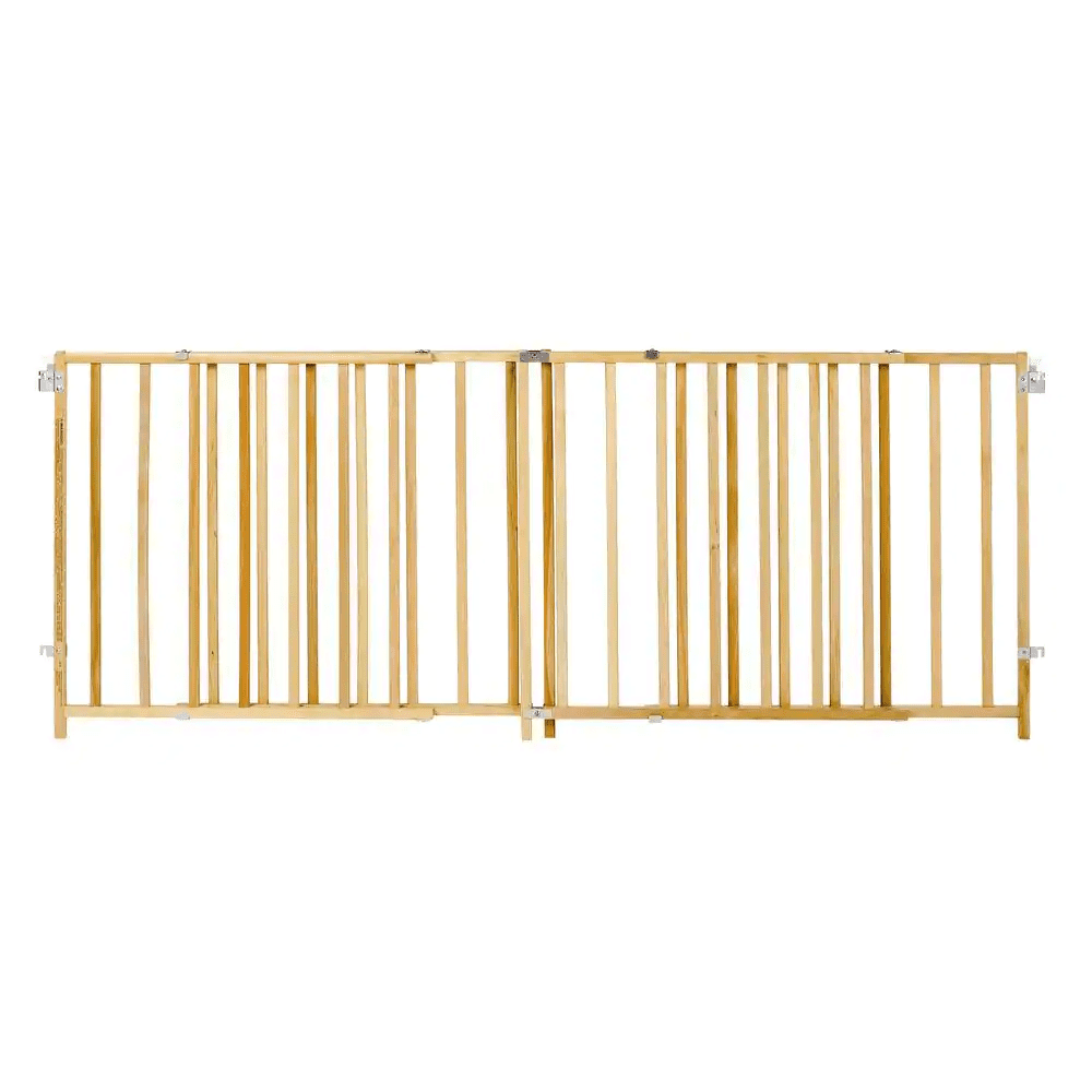 Extra Wide Swing Gate Large Openings Baby Child Safety Big Wood Pet