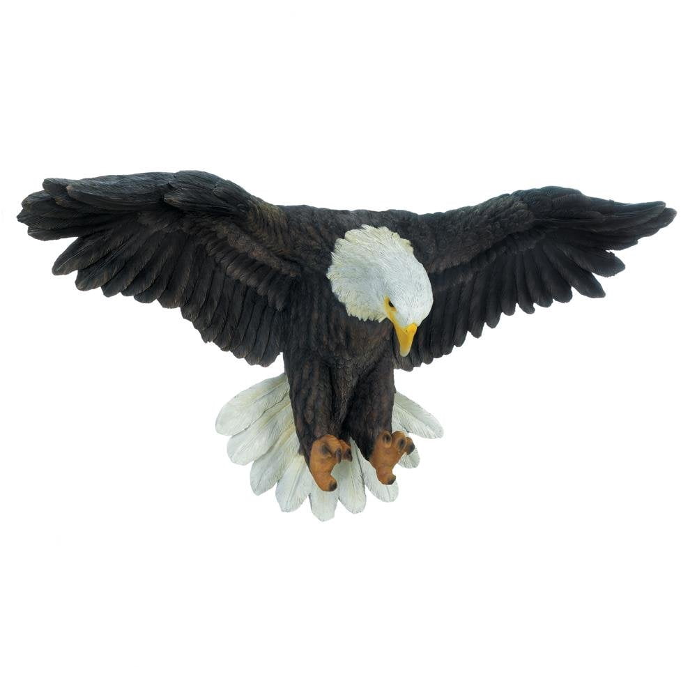 Wall Decor Soaring Bald Eagle Bathroom Living Room Hanging Decor Wall Art Walmart Com Walmart Com