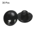 thumbnail image 4 of Uxcell 30pcs Botones de Plástico 0.47" Botón de Costura con Shank, Negro, 4 of 7