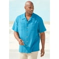 thumbnail image 4 of KingSize Men's Big & Tall Gauze Camp Shirt, 4 of 5