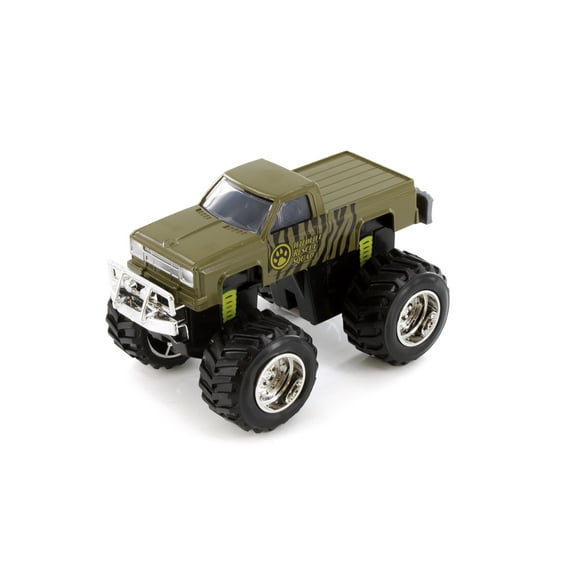 Mighty Monster Truck, Green - Showcasts 76559D - 5" Scale Diecast Model Car