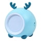 thumbnail image 2 of Preciosa luz nocturna de ciervo recargable, lámpara de animales, decoración para bebés y adolescentes. azul, 2 of 9
