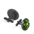 thumbnail image 2 of Saint Patrick's Day Formal Attire Stainless Steel Cufflinks Set - Suitable for Suits and Tuxedos - Ideal for Weddings and Black Tie Events, 2 of 6