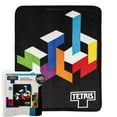 thumbnail image 2 of Tetris Fit Together Kids Silk Touch Sherpa Blanket, 2 of 7