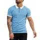 thumbnail image 1 of Gibobby Playera Tipo Polo Hombre Polo de piqué elástico de Manga Corta Camisa de Polo para Hombre(Azul celeste,G), 1 of 4