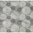 thumbnail image 4 of oneOone Organic Cotton Poplin Twill Fabric Circle Block Print Fabric By The Yard 42 Inch Wide, 4 of 4
