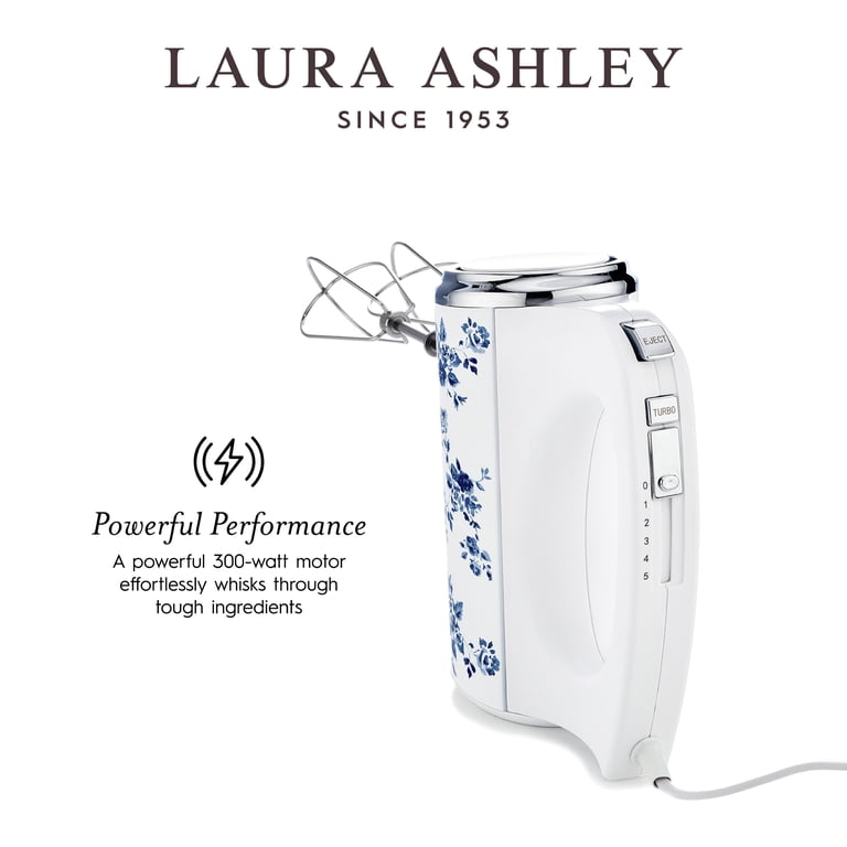 VQ Laura Ashley Hand Mixer - 300-Watt Power - Walmart.com