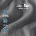thumbnail image 3 of Bare Home Down Alternative Comforter Set - 3-Pieces - All Seasons - Full, Heather Gray, 3 of 8