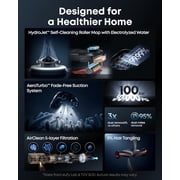 eufy Robot Vacuum Omni and Mop Combo S2 +official dust bags, 30,000 Pa Fade-Free Suction,99.99% Germ Removal,68-Days Self Emptying, Fragrance Diffuser
