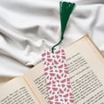 thumbnail image 6 of Kdxio Watermelon Print Metal Tassel Bookmarks,Perfect Gift for Art Lovers and Bookworms Metal Bookmarks for Women, 6 of 8