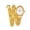 Golden with White Dial, variant on Golden Woven Wrap Bangle Watch with Golden Dial, Elegant Women’s Quartz Bracelet Watch