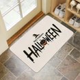 thumbnail image 4 of Spider Bat Doormat,Durable Absorbent Happy Halloween Floor Entryway Rug 17x30 Inch Throw Rug for Bedroom Living Room, 4 of 6