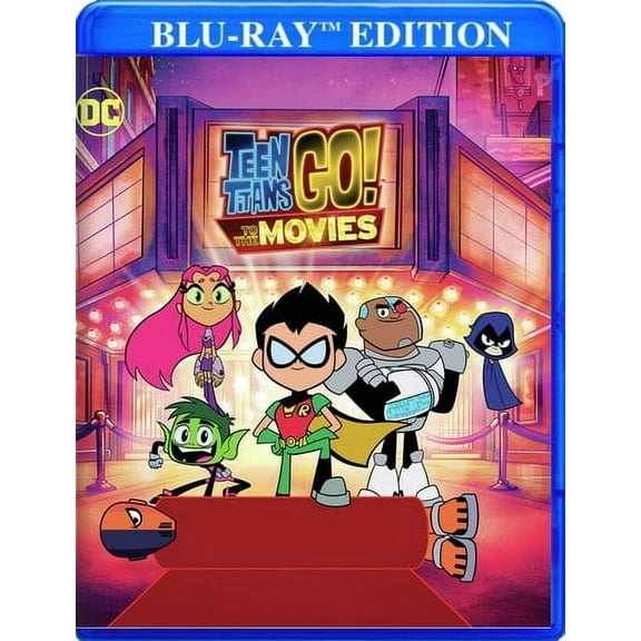 Teen Titans Go To The Movies (Blu-ray), Warner Bros, Kids & Family
