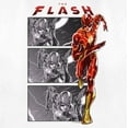 thumbnail image 2 of Women's The Flash Speedster comics Book Panels Graphic Tee White Small, 2 of 4