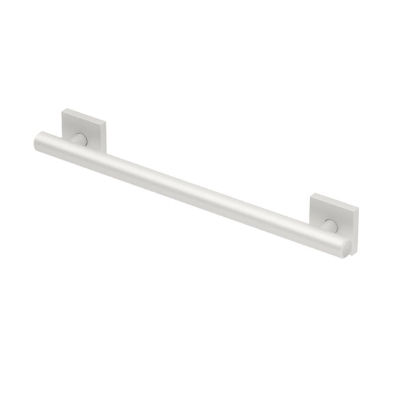Gatco 942W Elevate 18" ADA Compliant Stainless Steel Grab Bar, Matte White