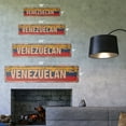 thumbnail image 2 of VENEZUELAN FLAG Vintage Aluminum Street Sign venezuela national nation pride country rustic metal tin | Indoor/Outdoor |  30" Wide, 2 of 4