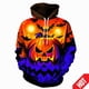 thumbnail image 2 of Sudadera con capucha con diseño de calabaza de moda de Halloween con estampado 3D para hombres y mujeres, sudadera divertida de terror, sudaderas con capucha de hip hop, sudadera con capucha genial pa, 2 of 4