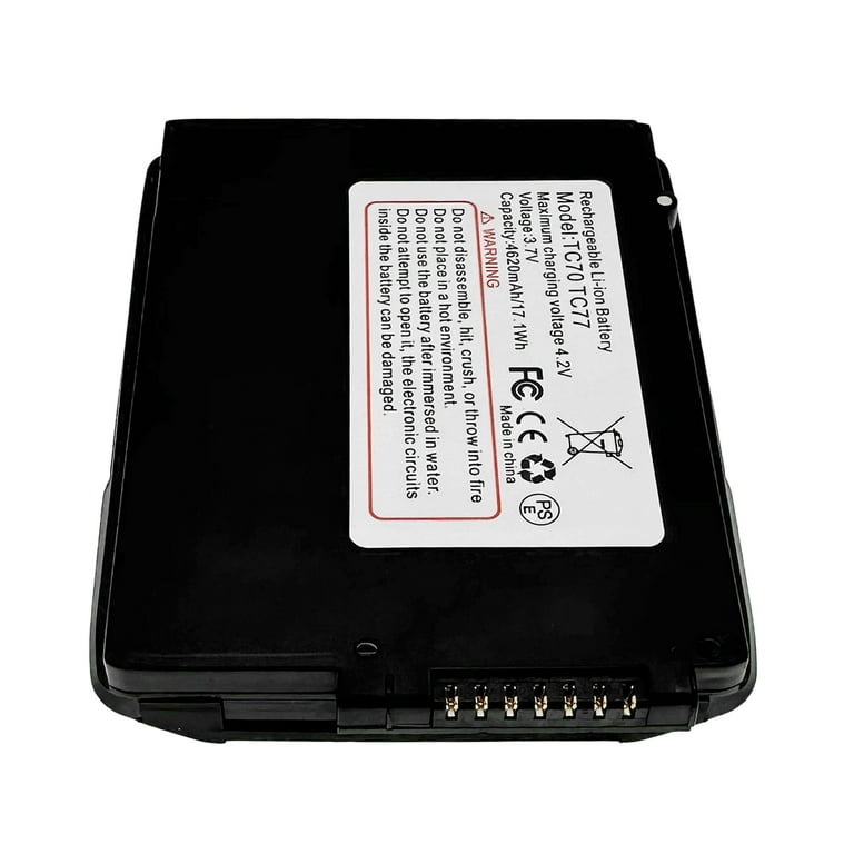 4620mAh Battery for Zebra Symbol Scanner TC70 TC72 TC75 TC77  