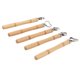 thumbnail image 1 of Herramienta Para Tallar De Cerámica, Raspador De Escultura Con De Madera De Agarre Cómodo, 5 Piezas Para Tareas De Artesanía, 1 of 7