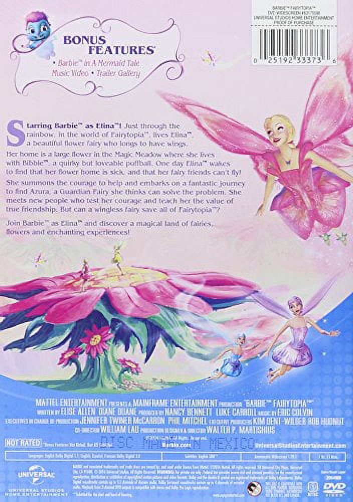 Barbie Fairytopia (DVD), Universal Studios, Kids & Family - image 3 of 3