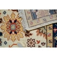 thumbnail image 5 of EORC IE486IV10X14 Hand-Knotted Wool Mahal Rug, 10' x 14', Ivory Area Rug, 5 of 5