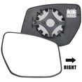 thumbnail image 2 of Reemplazo de vidrio de espejo calefactable del lado derecho del pasajero del automóvil con placa de respaldo para Nissan Sentra 2013-2019 para Nissan Altima 2013-2018, 2 of 7