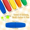 thumbnail image 2 of 10 Pcs 3.5x0.98 inch EVA Crochet Hook Handle Without Crochet Hook 5 Colors of Crochet Accessories Grips for Arthritic Hand, 2 of 5