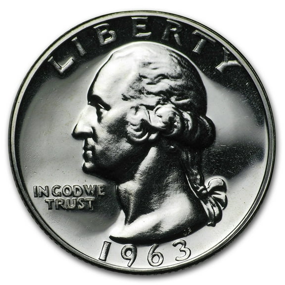 1963 Washington Quarter Gem Proof