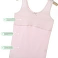 thumbnail image 4 of SUXIAN Girls Underwear with Bow Design Soft Breathable Comfort for Growing Kids and Teens Casual Tops Pink 6-7 Years, 4 of 9
