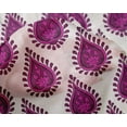 thumbnail image 5 of oneOone Silk Tabby Dark Magenta Fabric Block Sewing Craft Projects Fabric Prints By Yard 42 Inch Wide-RC, 5 of 5