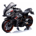 thumbnail image 1 of Moto Eléctrica Para Niños Aeiou Bdx019 Diseño Realista Gris, 1 of 3