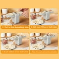 thumbnail image 4 of Uscallm 2Pcs Automatic Dumpling Maker Machine, Fully Automatic Dumpling Maker Machine, Double Head Kitchen Appliance For Fast Homemade Dumplings, Effortless Dumpling Press For Beginners, 4 of 9