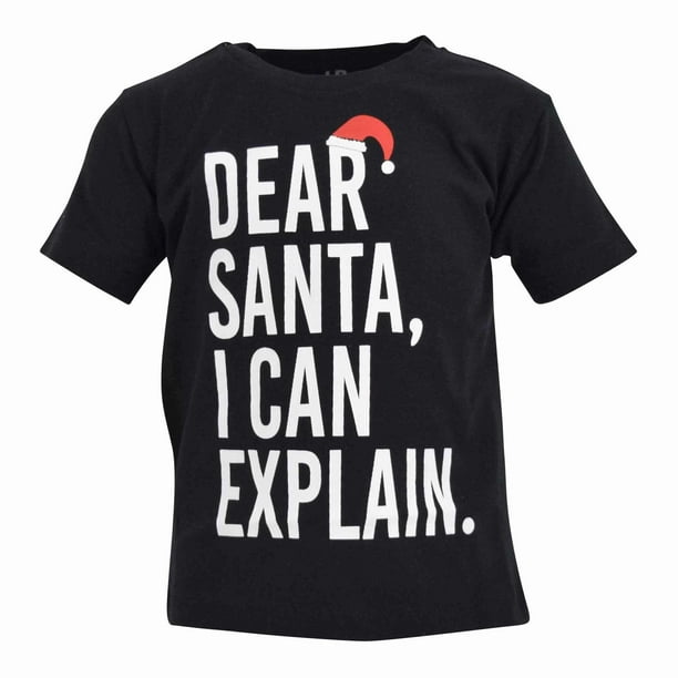 santa i can explain t shirt